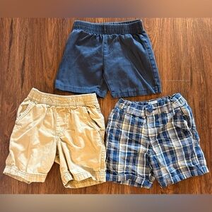 Set of 3 Cotton Shorts